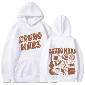 BRUNO MARS 24k Magic World Tour Hoodie 2024