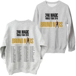 Bruno Mars 24k Magic Sweatshirt