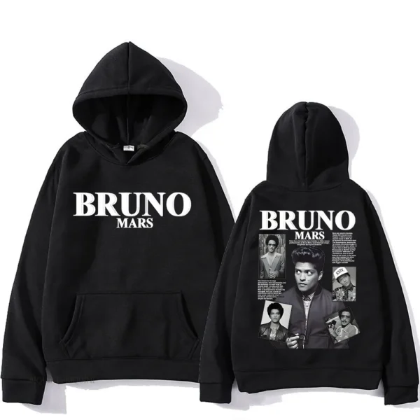 Bruno Mars Cotton Fleece Hoodie