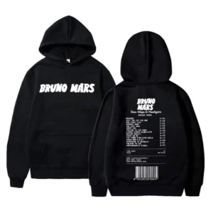 Bruno Mars Doo Wops Hooligans Hoodie