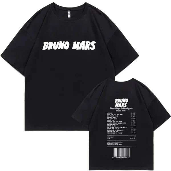 Bruno Mars Doo Wops Hooligans T-shirt