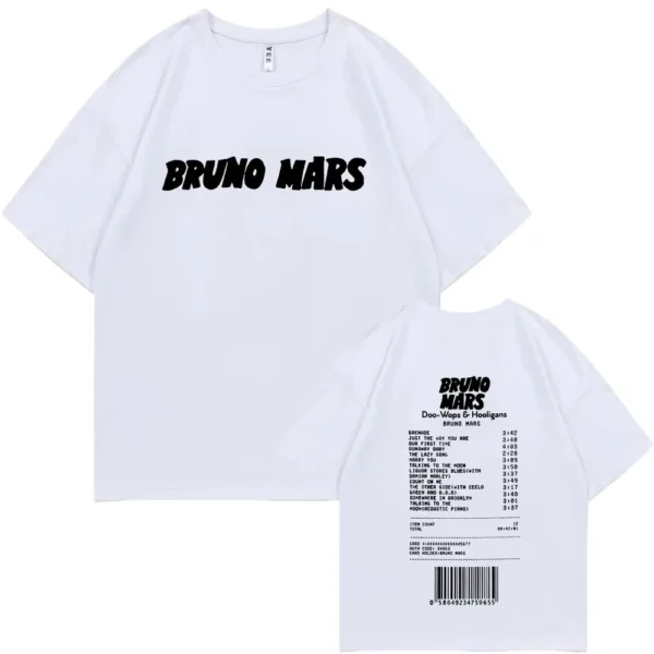 Bruno Mars Doo Wops Hooligans T-shirt