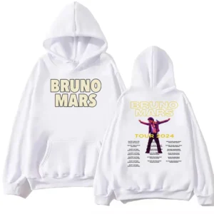 Bruno Mars Tour 2024 Hoodie