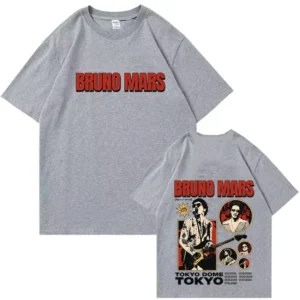 Bruno Mars WORLD Tour 2024 T-shirt