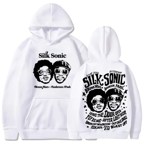 Silk Sonic Hoodie Bruno Mars 24K MAGIC Tour